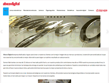 Tablet Screenshot of abacodigital.cl